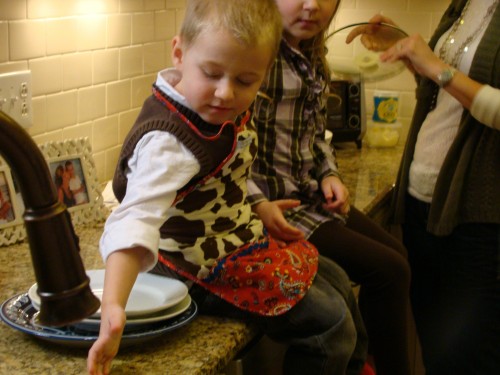 Jack in an apron Jack in an apron