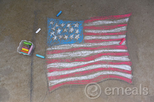 Flag Printables for Chalk Drawings Flag Printables for Chalk Drawings