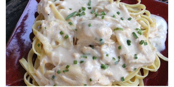 Slow Cooker Chicken Alfredo with A Day in Motherhood Slow Cooker Chicken Alfredo with A Day in Motherhood