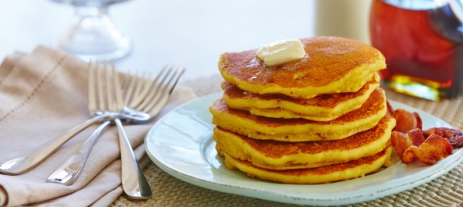 Father’s Day Bacon Cornmeal Pancakes Father’s Day Bacon Cornmeal Pancakes