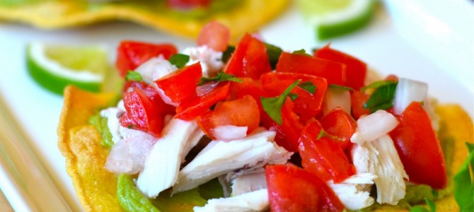 Low Calorie Dinner Recipe: Quick Chicken Tostadas Low Calorie Dinner Recipe: Quick Chicken Tostadas