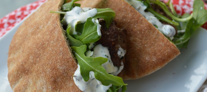 Clean Eating Lamb Burger Pitas Clean Eating Lamb Burger Pitas