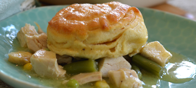 Kid Friendly Easy Biscuit-Topped Chicken Pot Pie Kid Friendly Easy Biscuit-Topped Chicken Pot Pie
