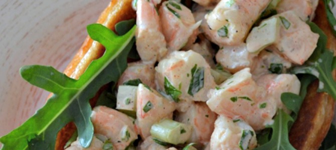 Clean Eating Shrimp Roll Clean Eating Shrimp Roll