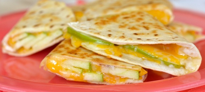 After-School Snacks: Three-Ingredient Apple Quesadillas After-School Snacks: Three-Ingredient Apple Quesadillas