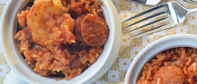 Football Favorite: Clean Eating Shrimp and Sausage Pilau Football Favorite: Clean Eating Shrimp and Sausage Pilau