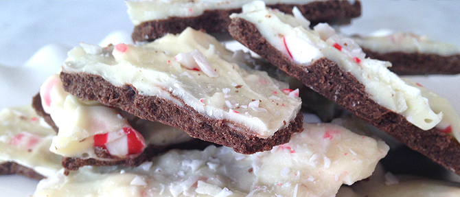 Double Chocolate-Peppermint Bark Double Chocolate-Peppermint Bark