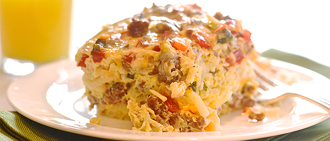 Christmas Morning Slow-Cooker Breakfast Casserole Christmas Morning Slow-Cooker Breakfast Casserole