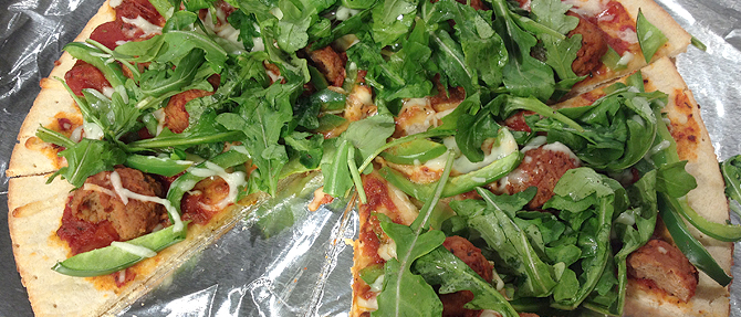 Cook Once, Eat Twice: Meatball and Pepper Pizzas Cook Once, Eat Twice: Meatball and Pepper Pizzas