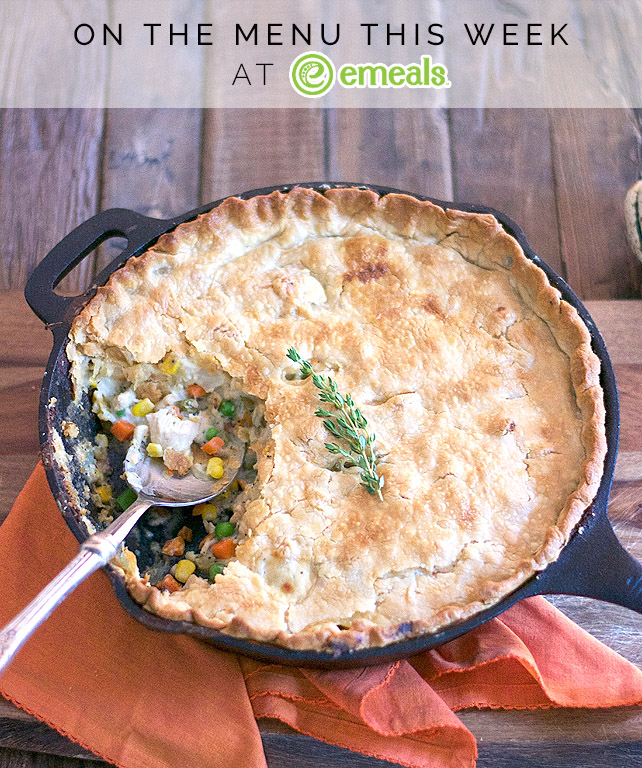 On the Menu This Week Weeknight Chicken Pot Pie The eMeals Blog